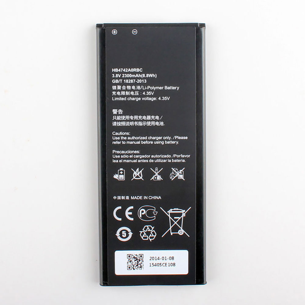 Batterie pour 2300mAh/8.8WH 3.8V/4.35V HB4742A0RBC