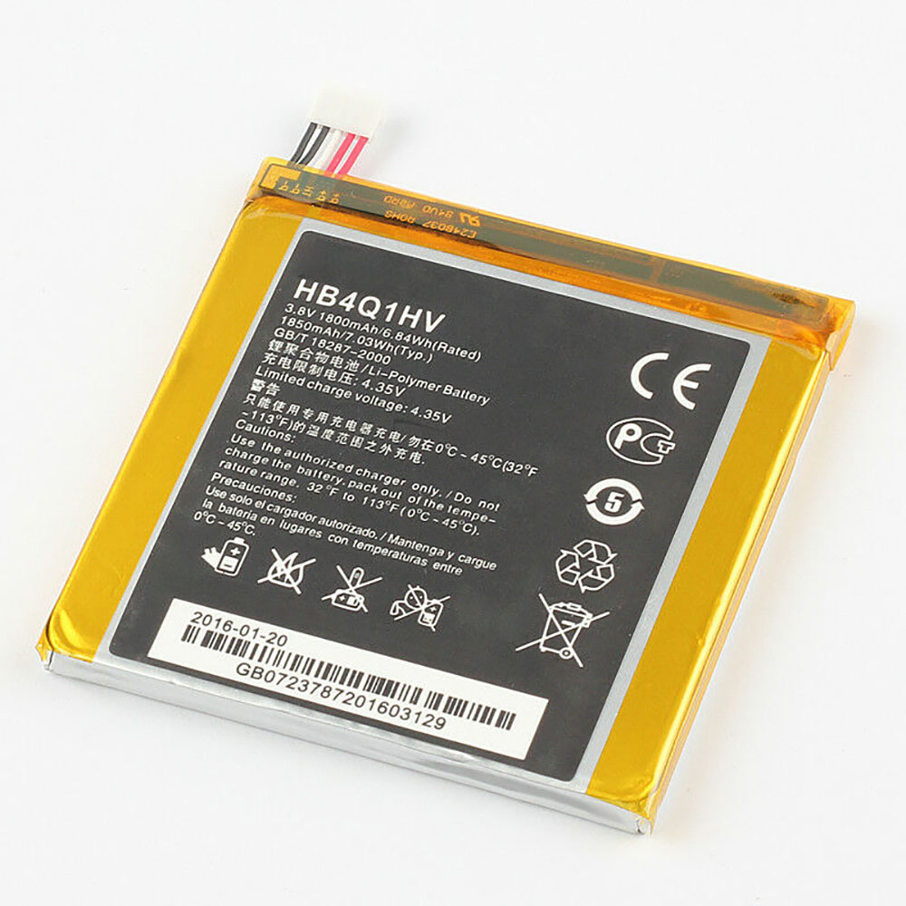 Batterie pour 1800mAh/6.84WH 3.8V/4.35V HB4Q1HV