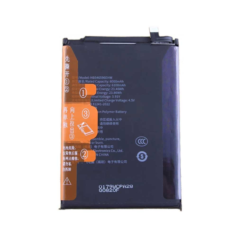 Batterie pour 6000mAh 3.91V HB546596EHW