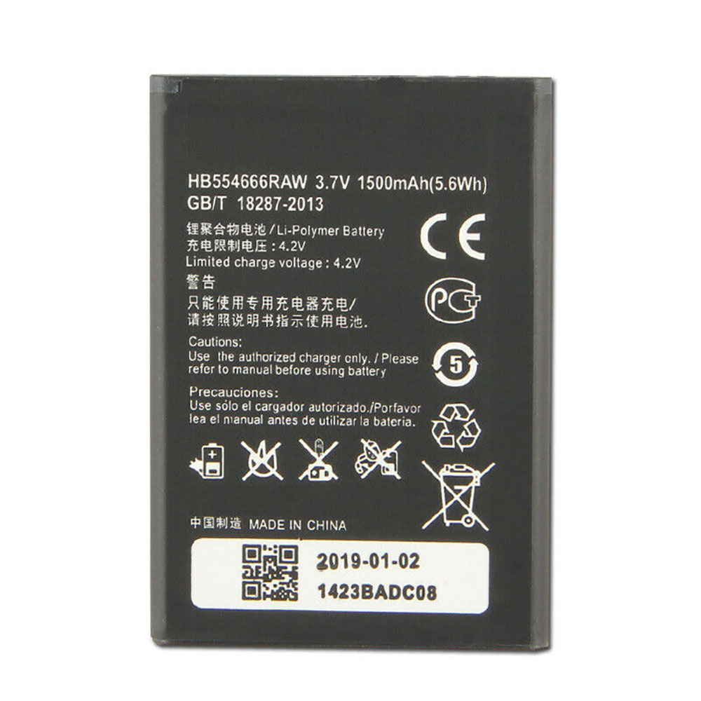 Batterie pour 1500mAh/5.6WH 3.7V/4.2V HB554666
