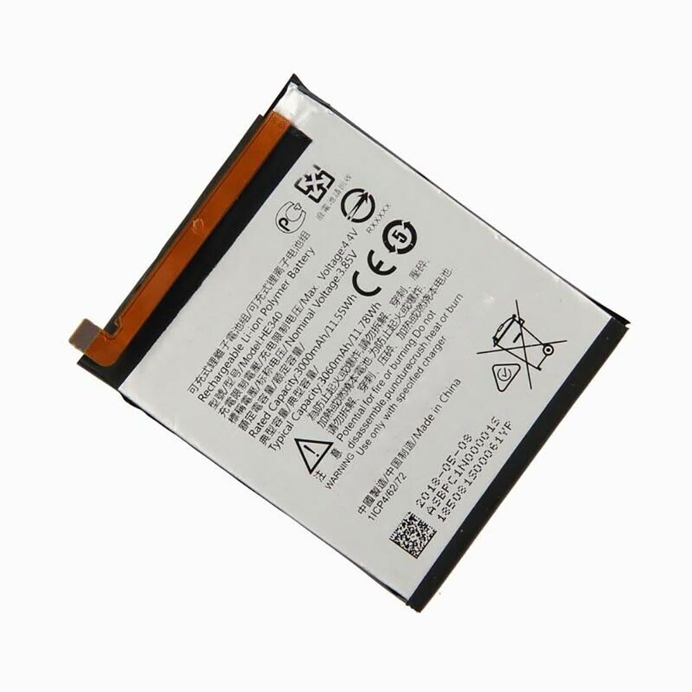 Batterie pour 3000mAh/11.55WH 3.85V/4.40V HE340