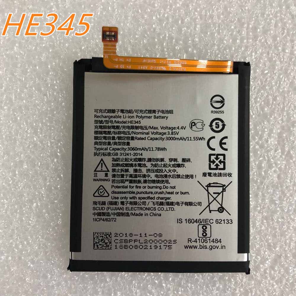 Batterie pour 3000mAh 11.55Wh 3.85V/4.40V HE345