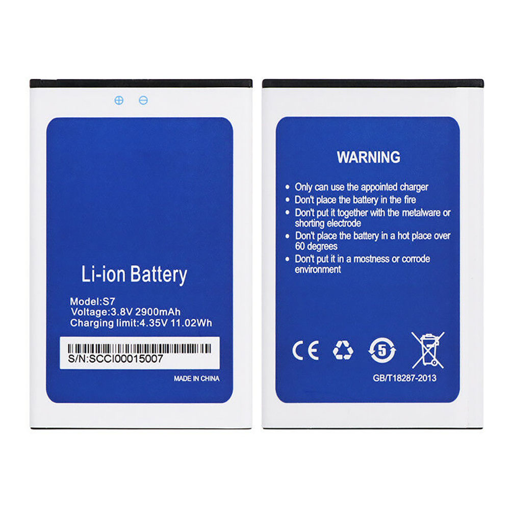 Batterie pour 2900mAh/11.02WH 3.8V/4.35V S7