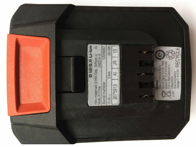 Batterie pour 2.6 Ah 10.8 V 2077977