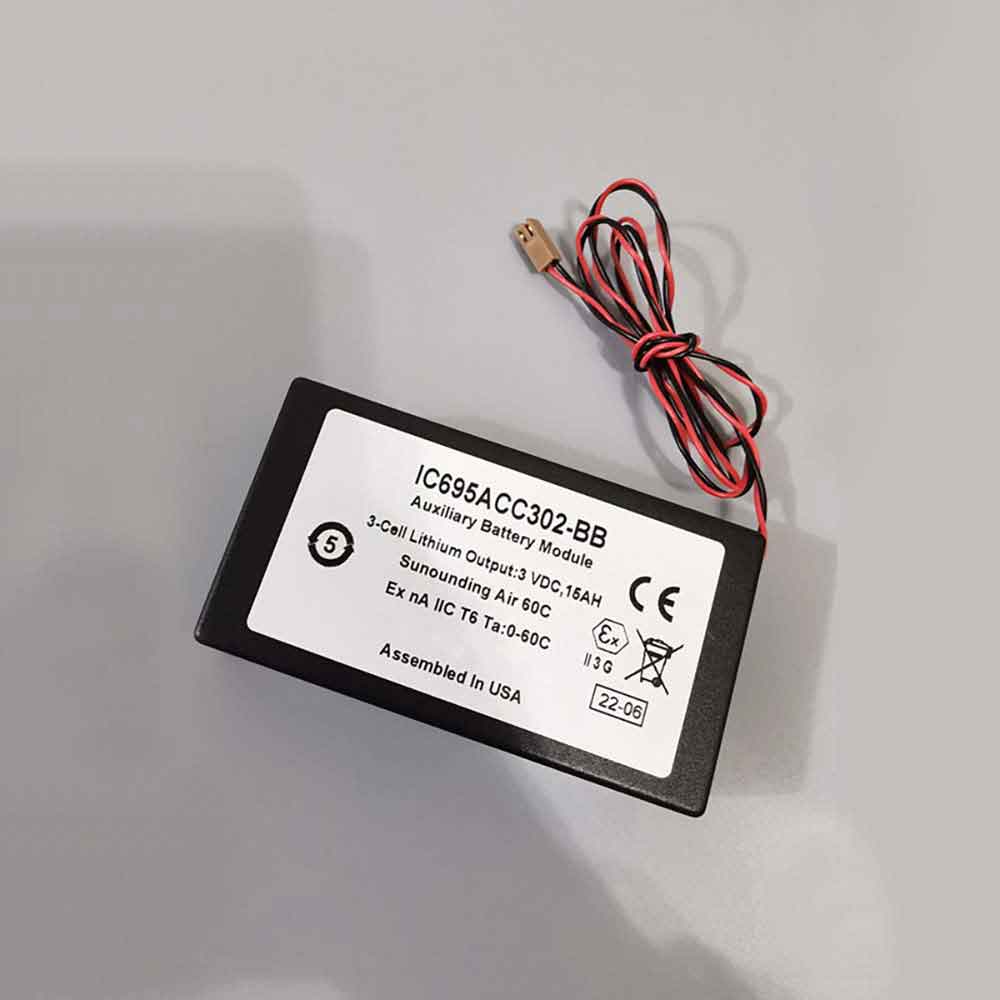 different IC695ACC302-BB battery