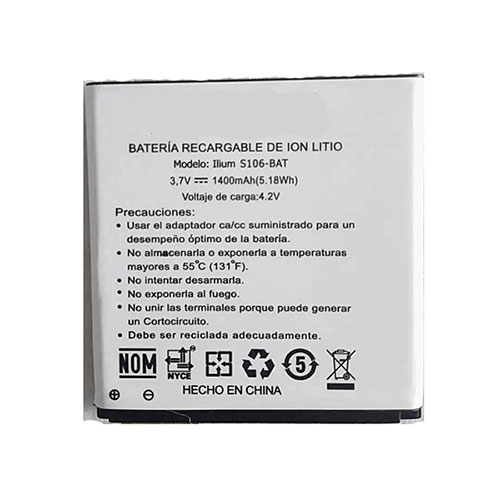 Batterie pour 1400mAh/5.18WH 3.7V/4.2V S106-BAT