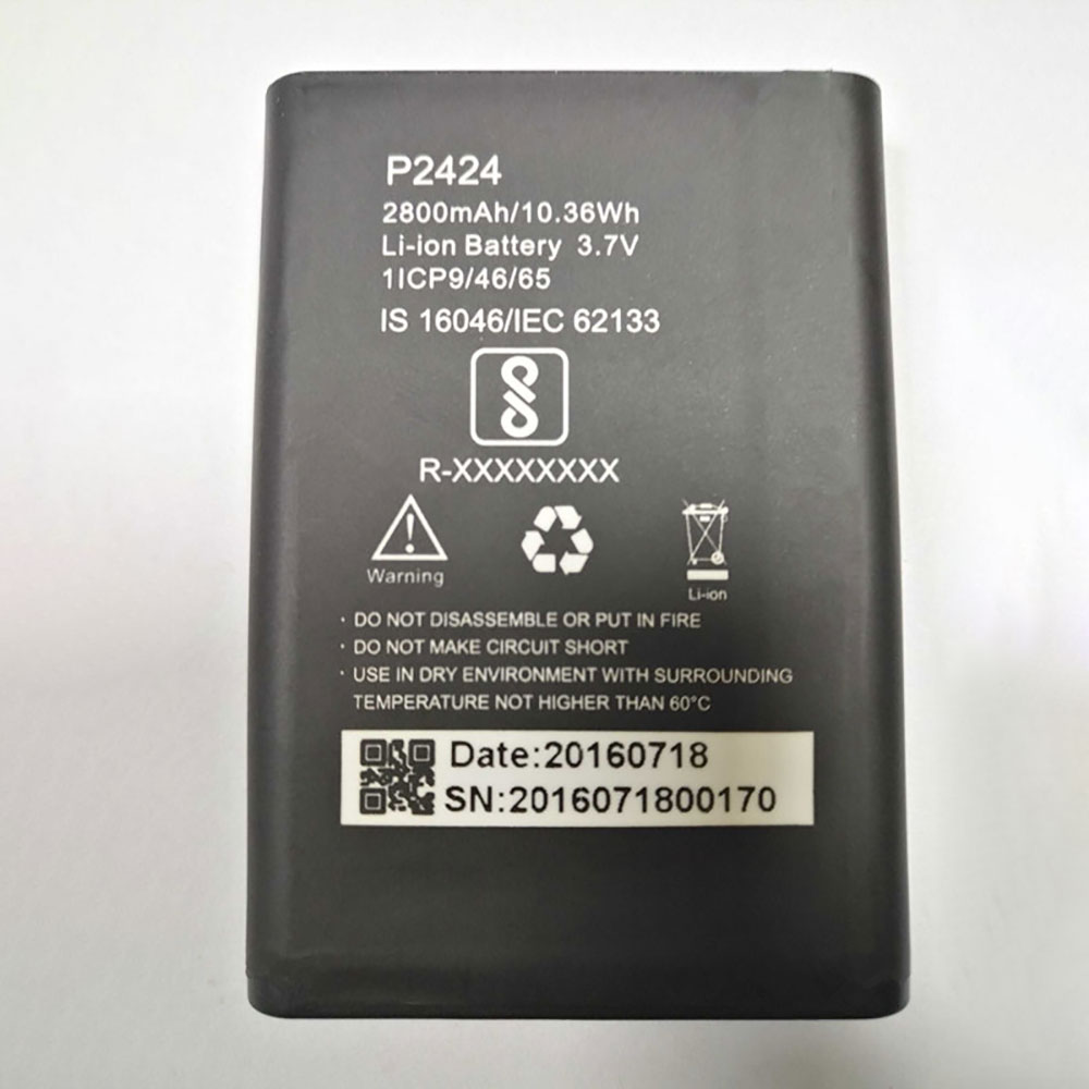 Batterie pour 2800mAh/10.36WH 3.8V/4.35V P2424