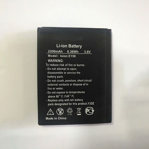 Batterie pour 1900mAh/7.03WH 3.7V IxionE150