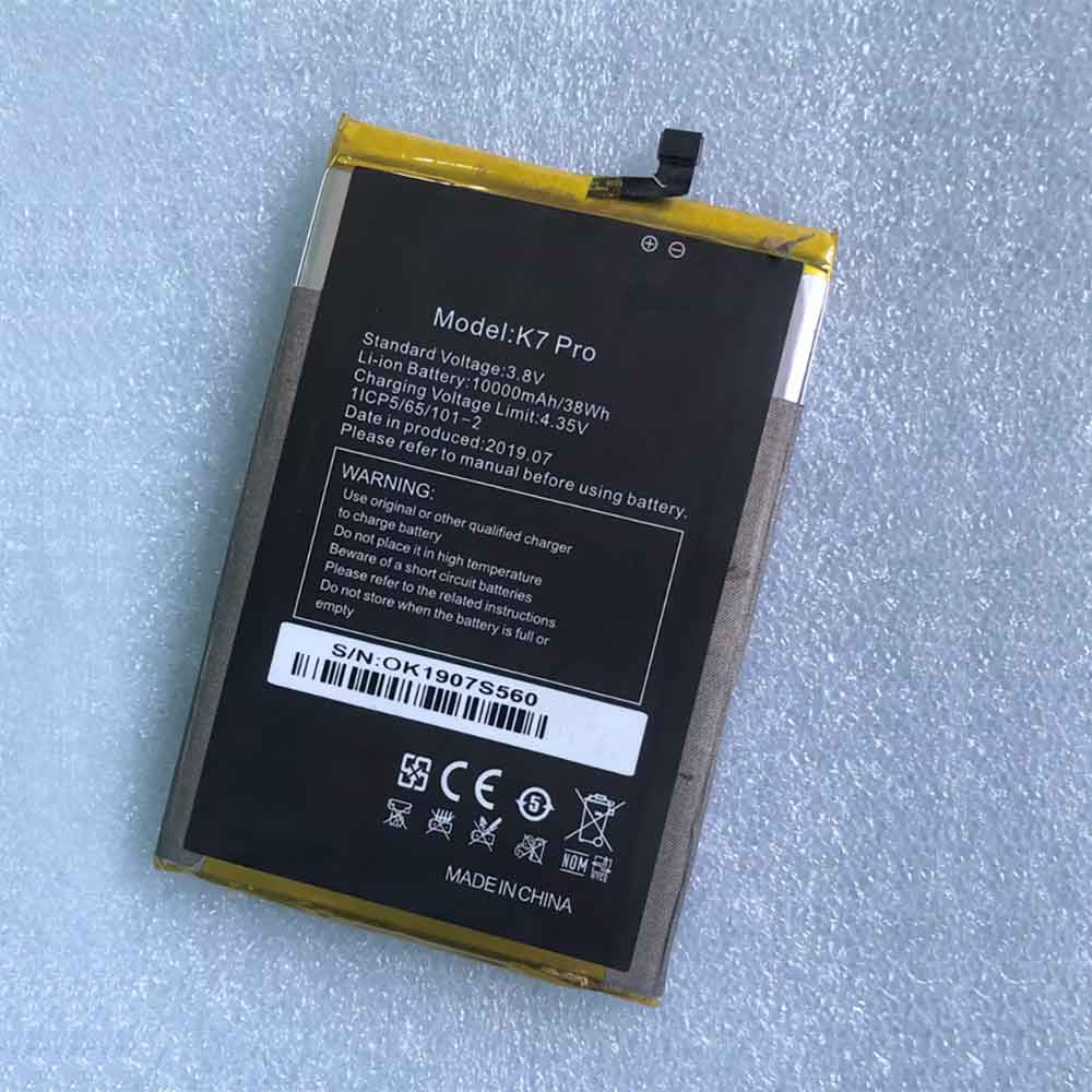 Batterie pour 10000mAh 3.8V K7-PRO