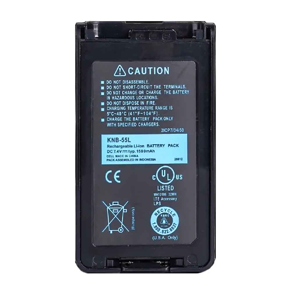 Batterie pour 1500mAh 7.4V KNB-55L