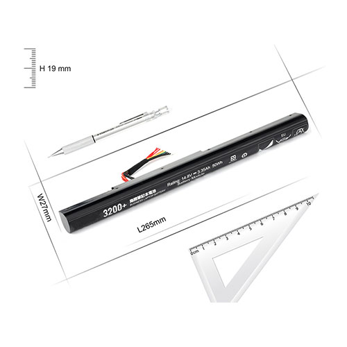 Batterie pour 3350mAh/50Wh 14.4V/14.8V L12M4E21