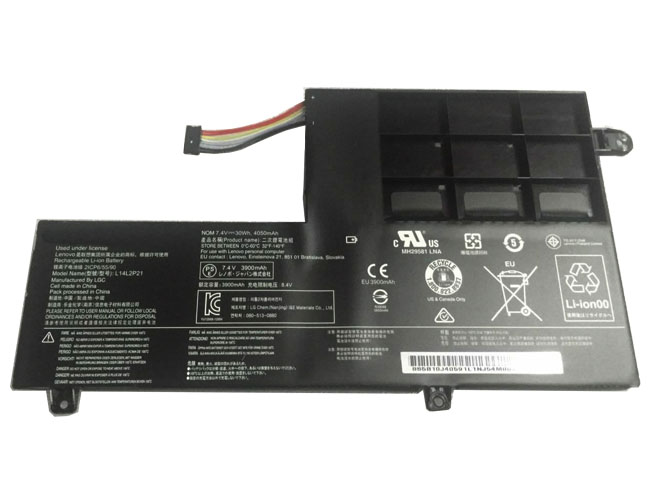 Batterie pour 3900mAh(30Wh) 7.4V L14M2P21