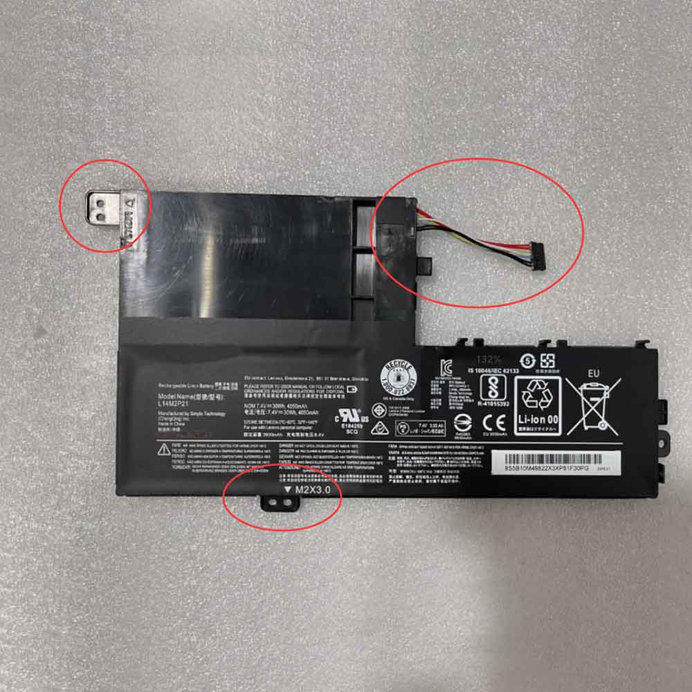 different L14M2P21 battery