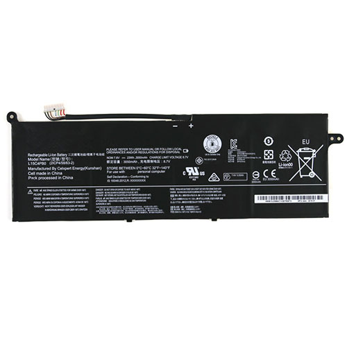 Batterie pour 3144mAh/23Wh 7.6V L15C4PB0