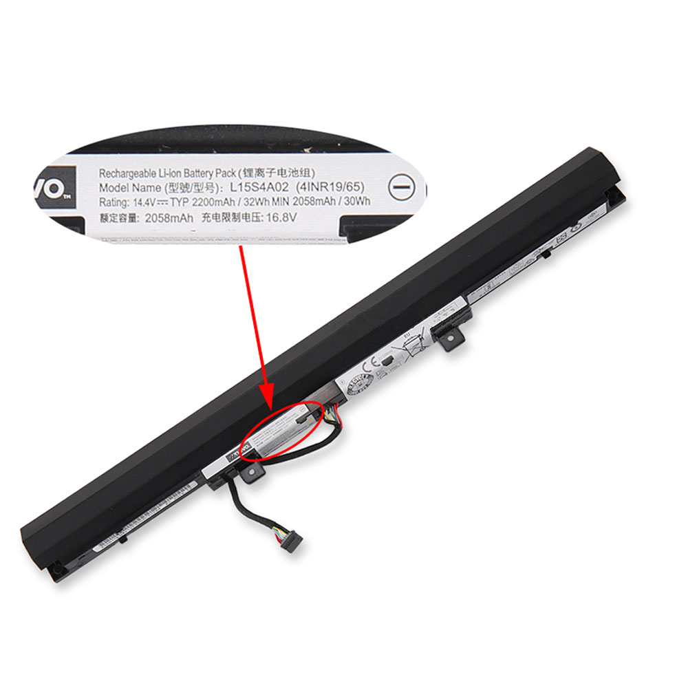 Batterie pour 2200mAh/32WH 14.4V L15L4A02