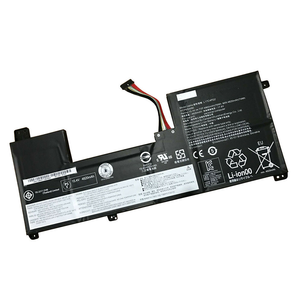 Batterie pour 76Wh 15.4V/15.36V L17L4PG2