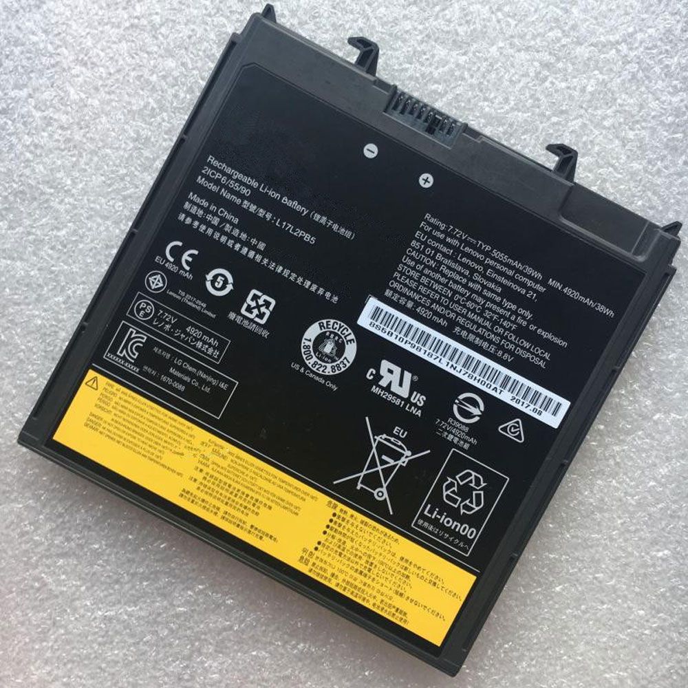 Batterie pour 39Wh/4920mAh 7.72V L17L2PB5