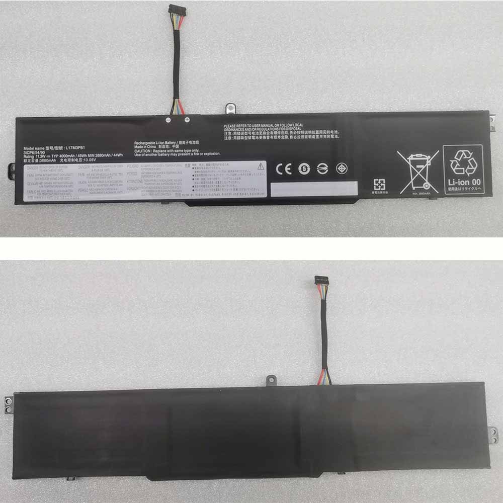 Batterie pour 45Wh/44Wh 11.34V/11.4V/13.05V L17C3PB0