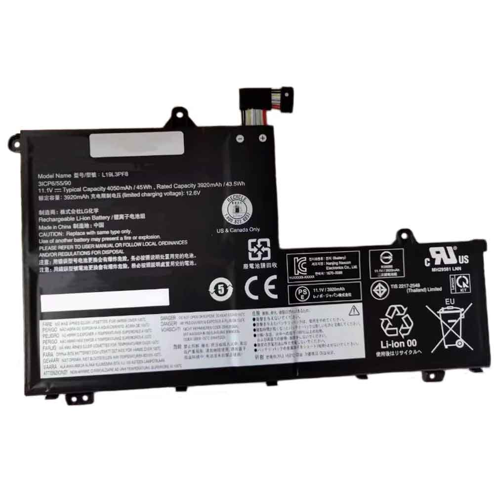 Batterie pour 3920mAh 11.1V L19L3PF8