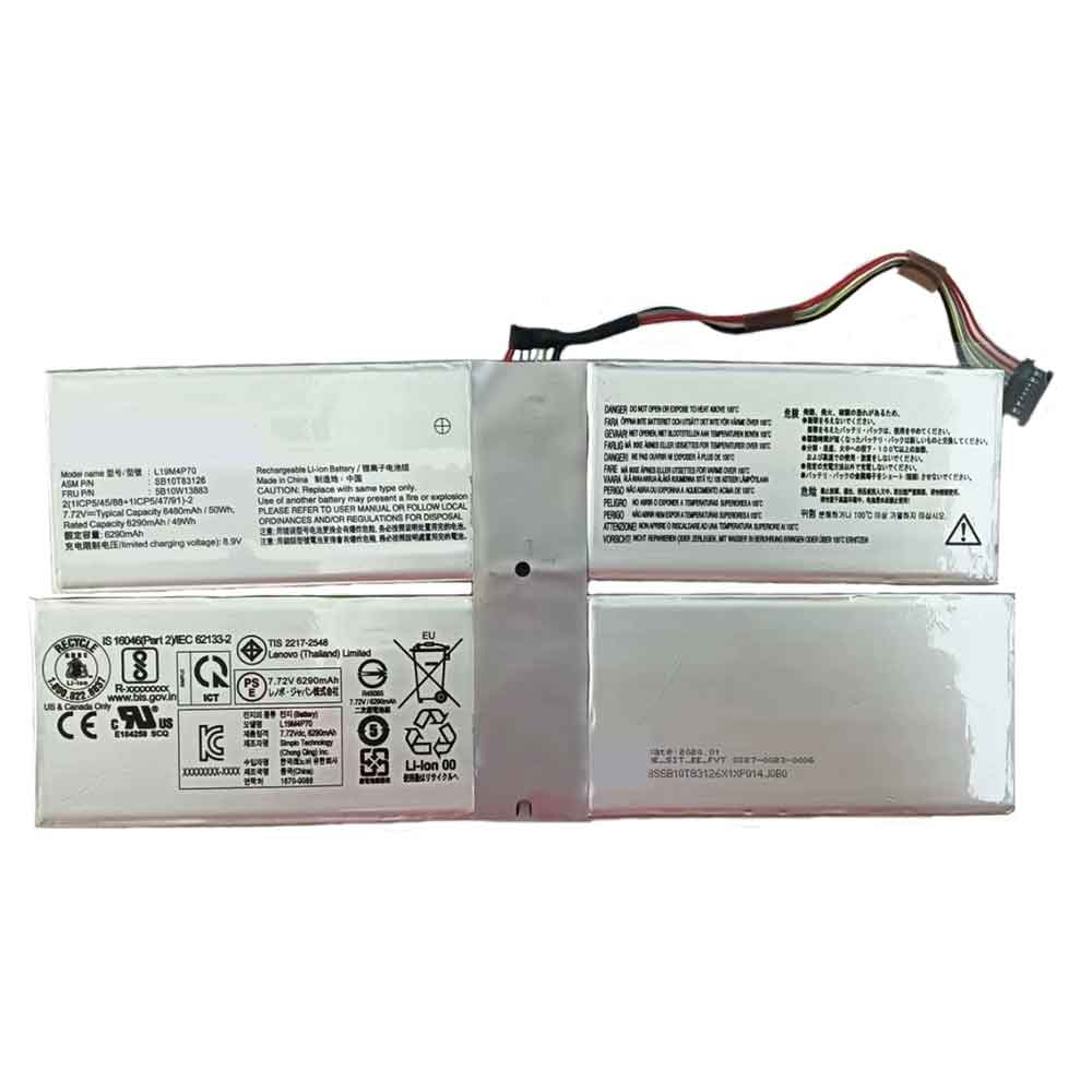 Batterie pour 6290mAh 7.72V L19M4P70