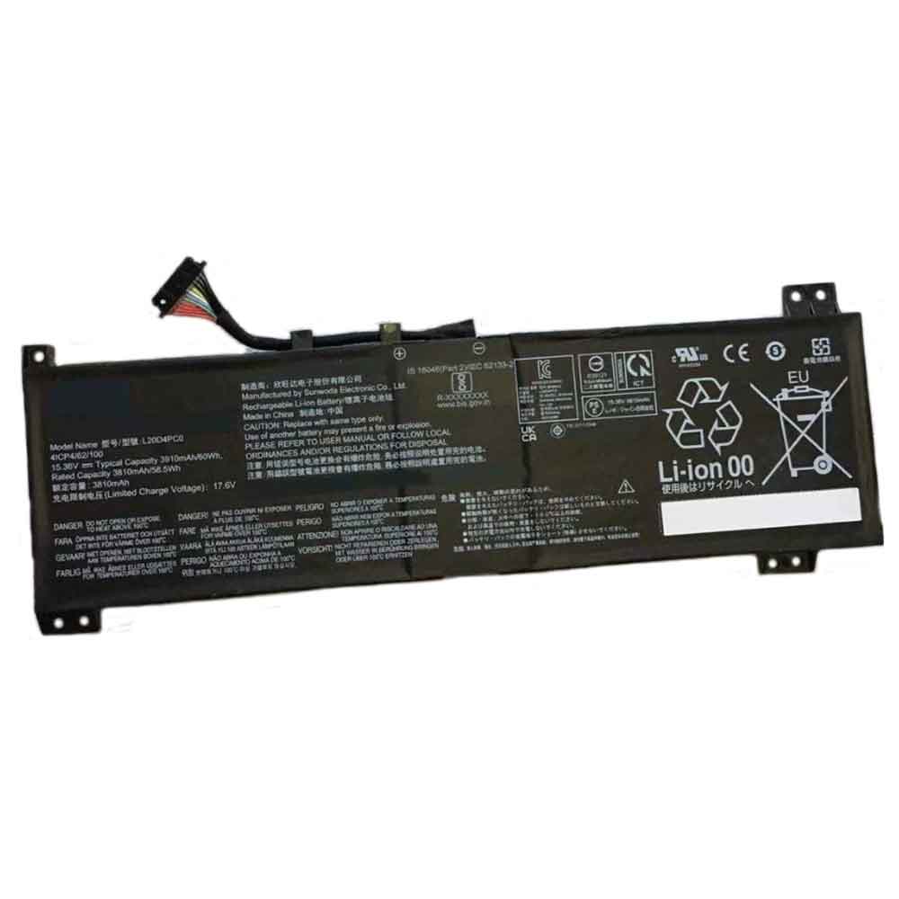 Batterie pour 3810mAh 15.36V L20C4PC0