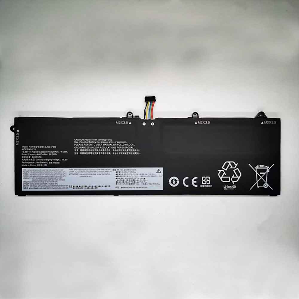 Batterie pour 71Wh 15.36V L20L4PD3