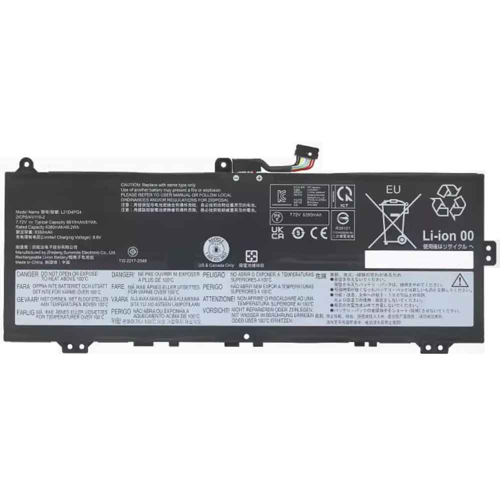 Batterie pour 6380mAh 7.72V L21D4PG4