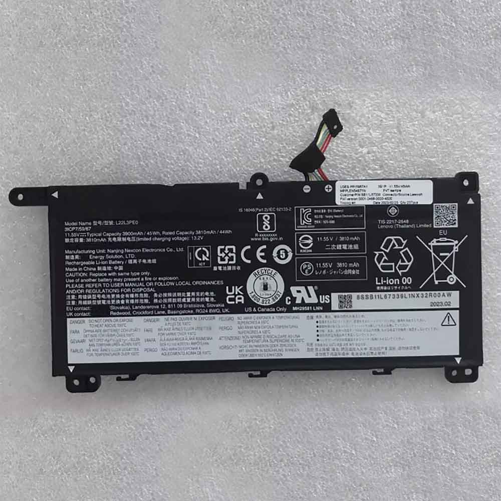 Batterie pour 3910mAh 11.52V L22B3PE0