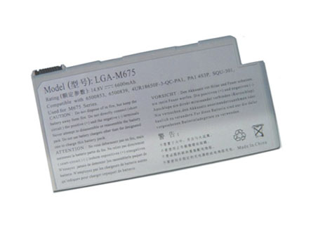 Batterie pour 6600mAh 14.8v 4UR18650F-3-QC-PA1