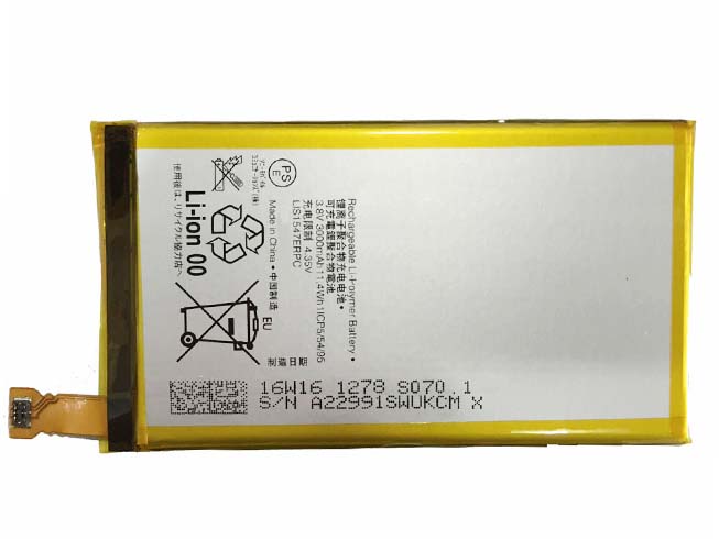 Batterie pour 3000mAh 3.8V LIS1547ERPC