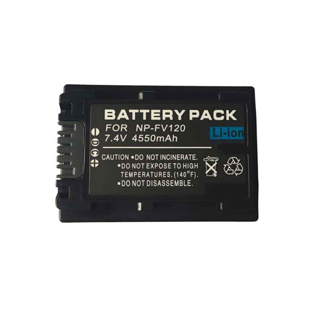Batterie pour 4550mAh 7.4V NP-FV120