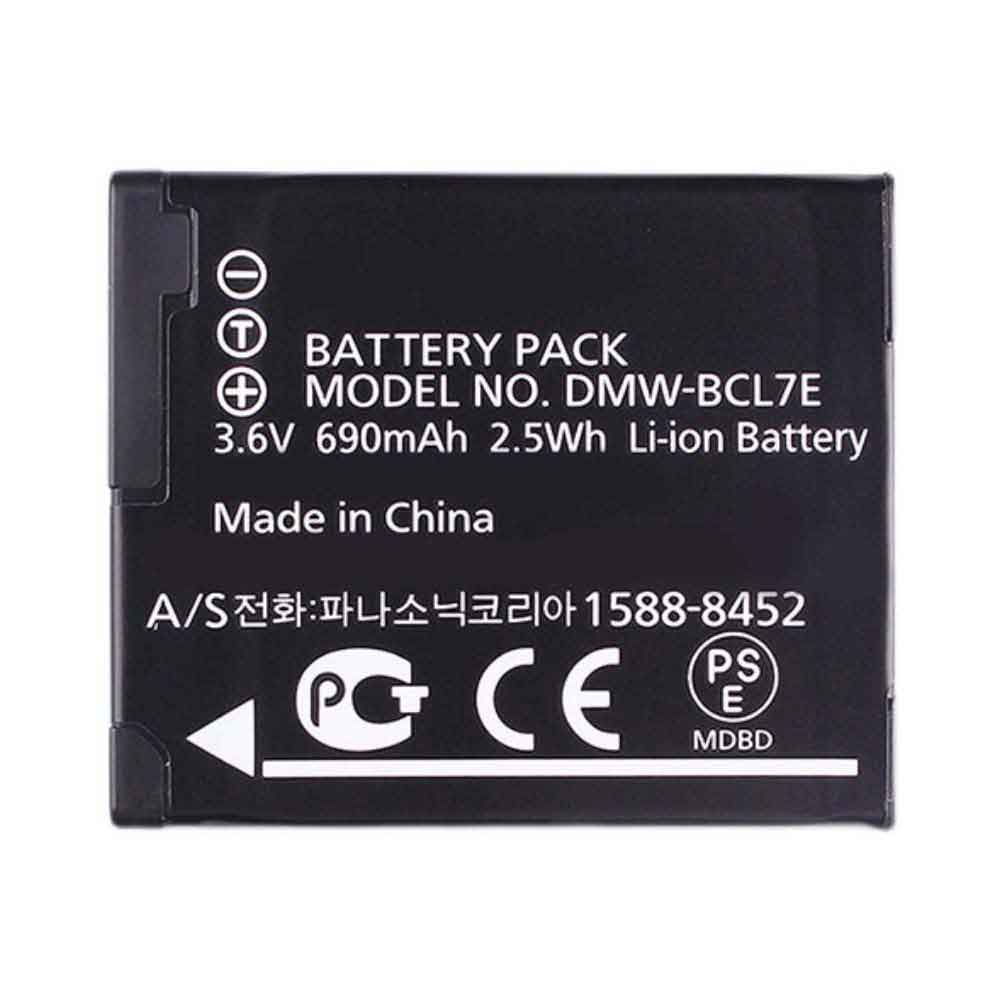 Batterie pour 690mAh 3.6V DMW-BCL7E