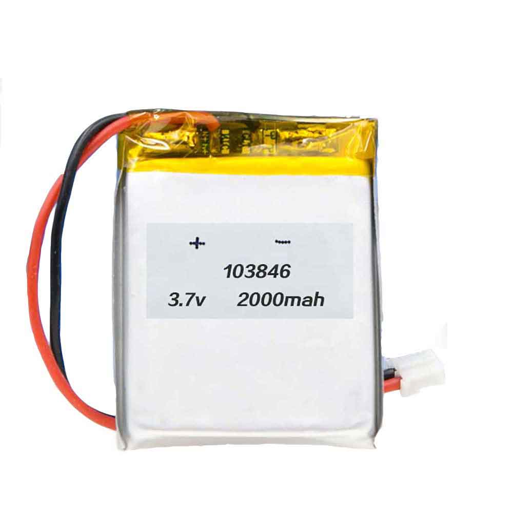 Batterie pour 2000mAh 3.7V 103846