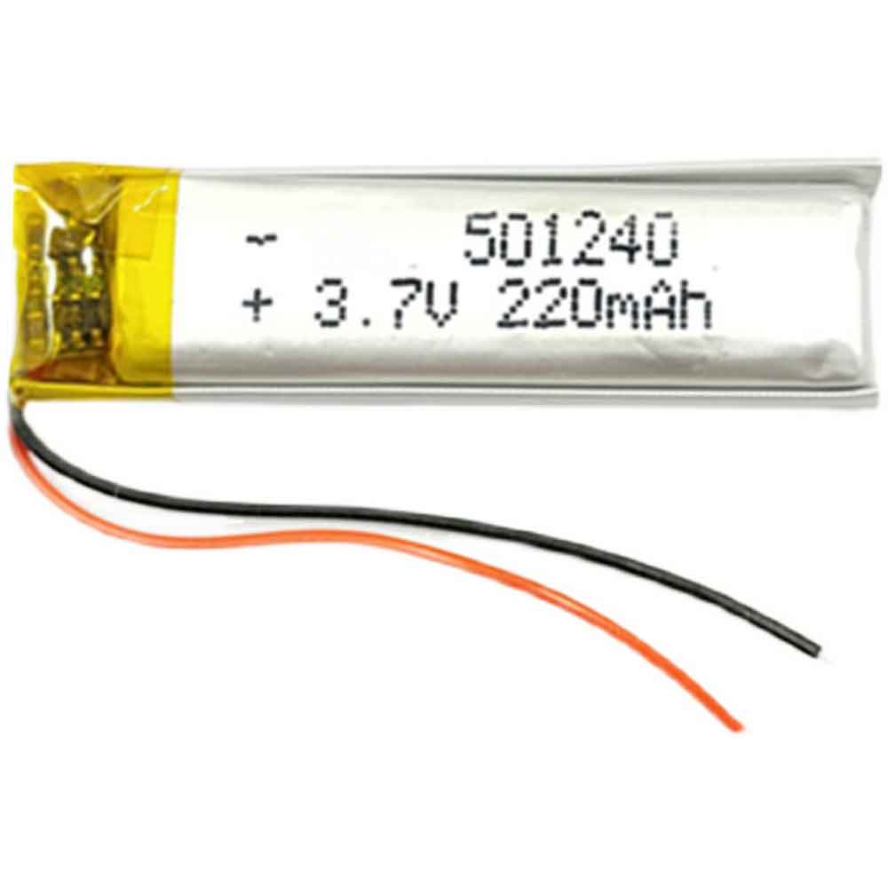 Batterie pour 220mAh 3.7V 501240