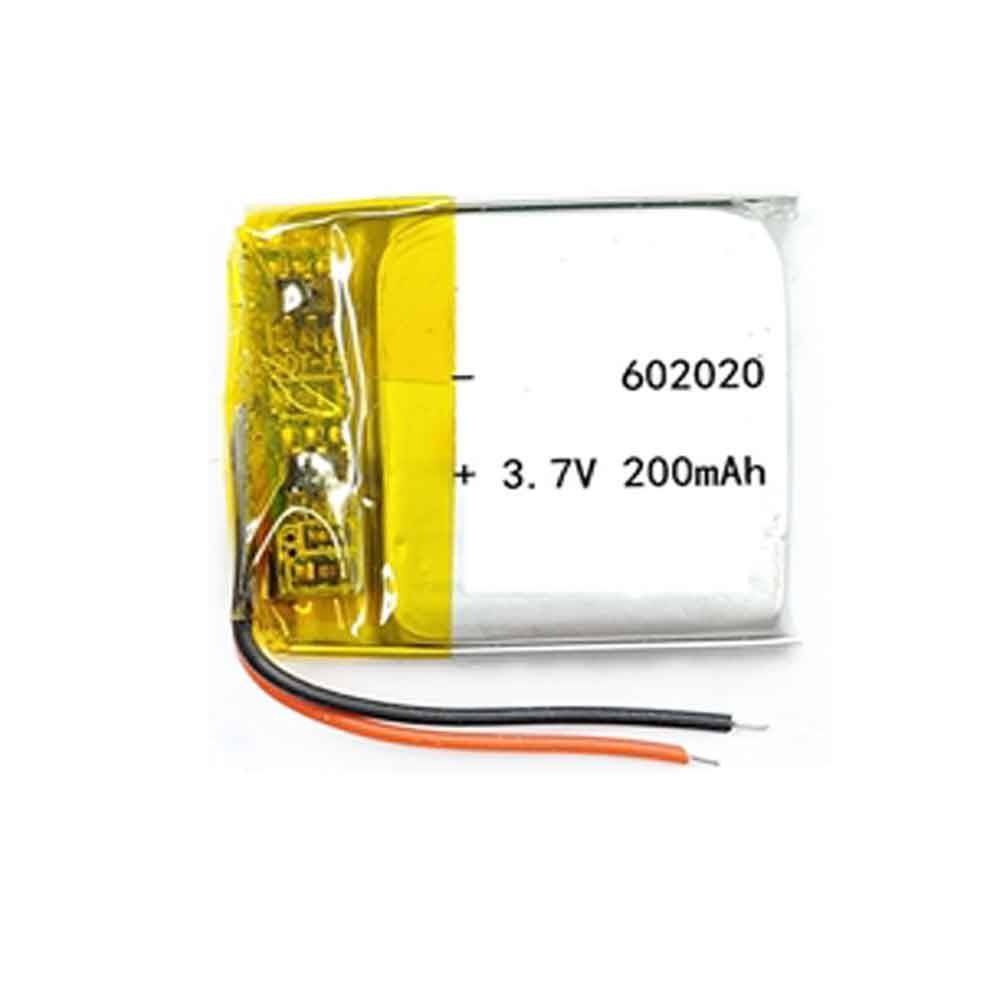 Batterie pour 200mAh 3.7V 602020