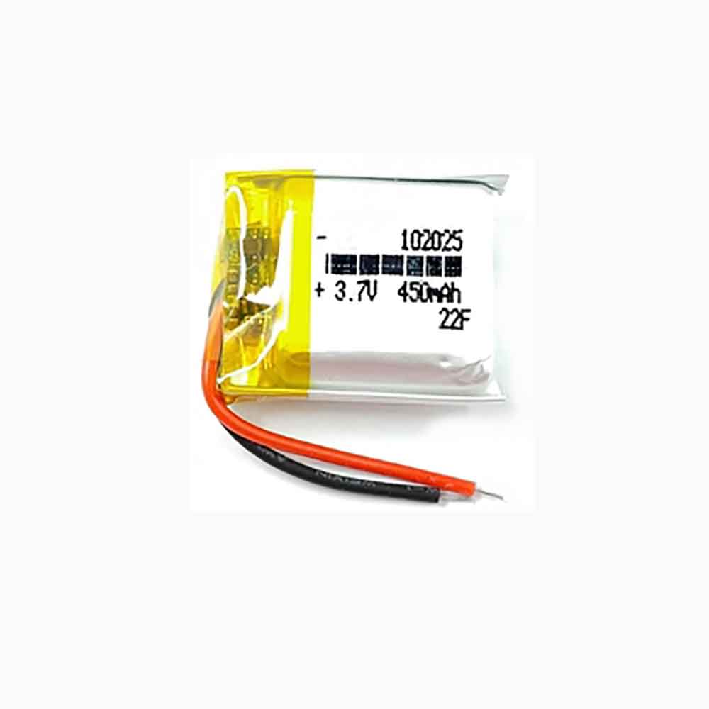 Batterie pour 450mAh 3.7V 102025