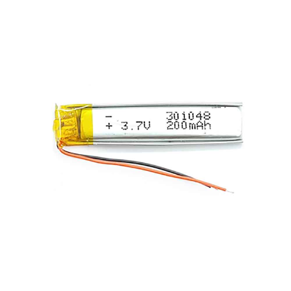 Batterie pour 200mAh 3.7V 301048