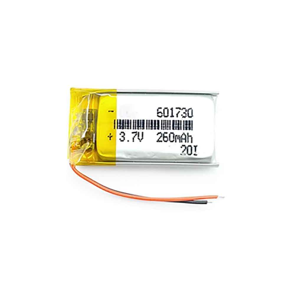 Batterie pour 260mAh 3.7V 601730