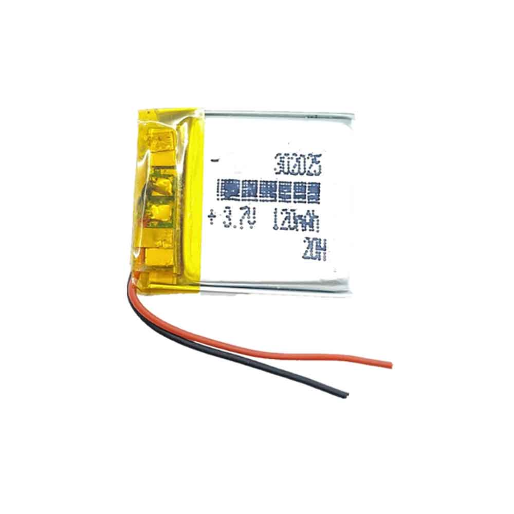 Batterie pour 120mAh 3.7V 302025