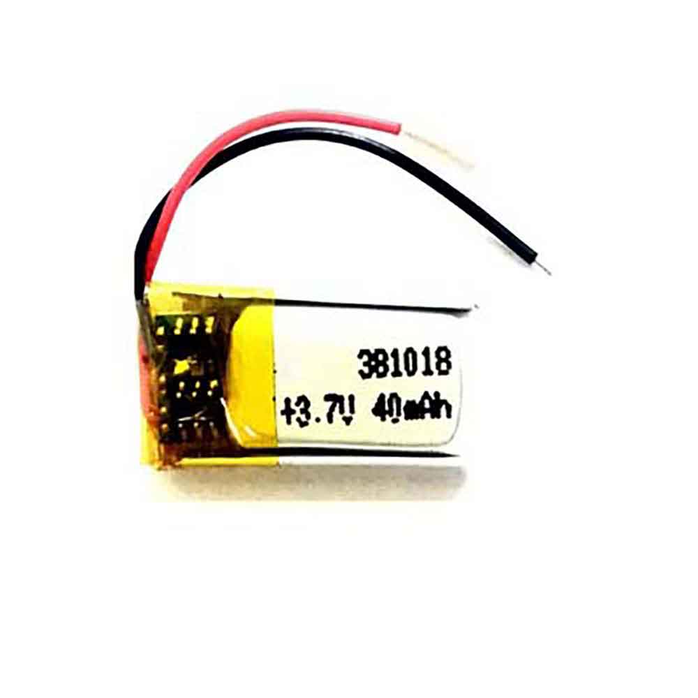 Batterie pour 40mAh 3.7V 381018