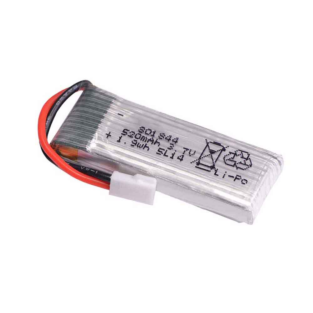 Batterie pour 520mAh 3.7V 801844