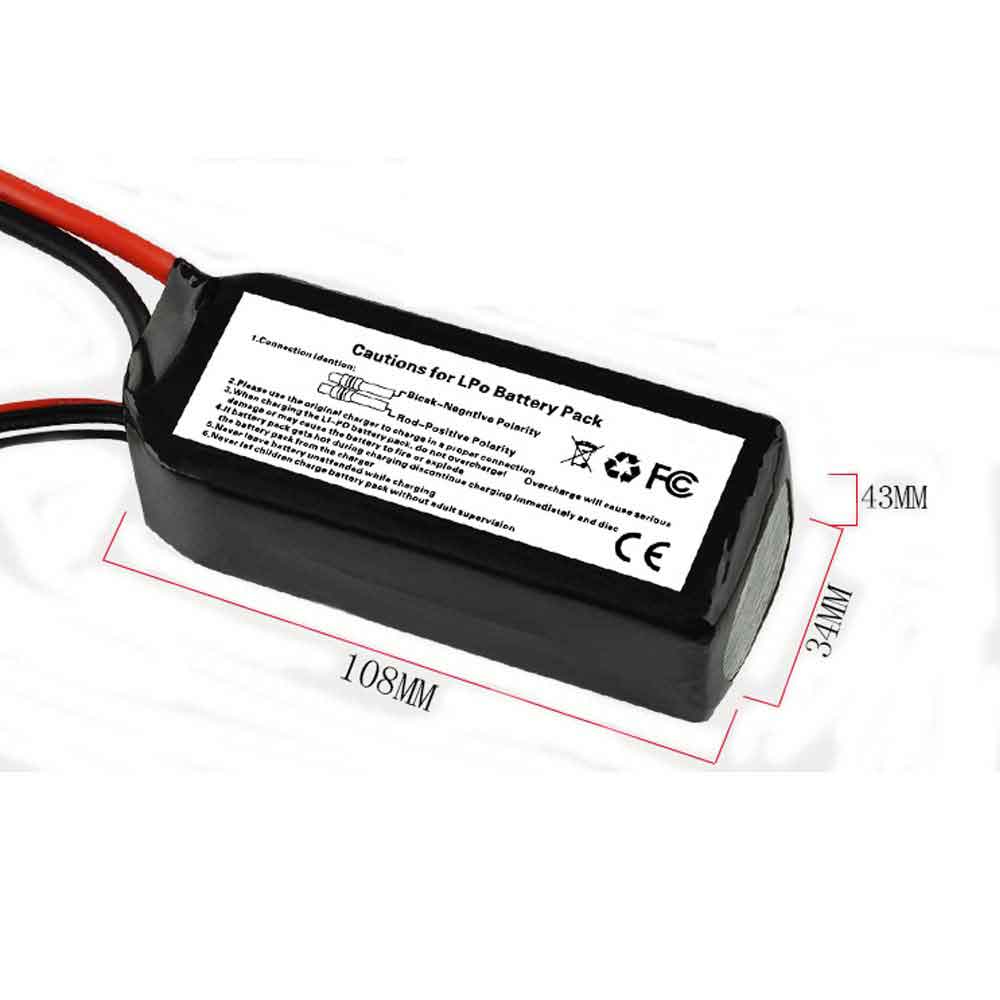 Batterie pour 5200mAh 11.1V X350PRO