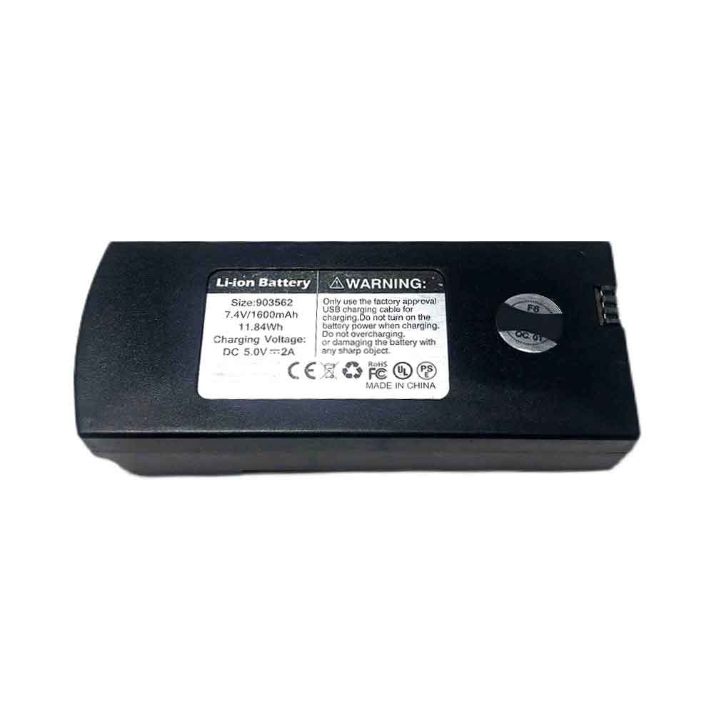 Batterie pour 1600mAh 7.4V 903562