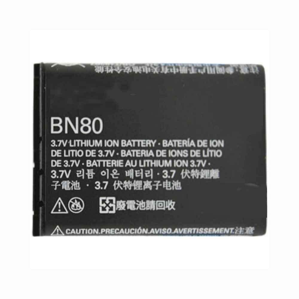 different BN80 battery
