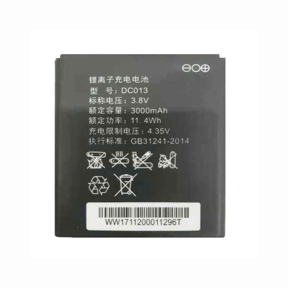 Batterie pour 3000mAh/11.4WH 3.8V 4.35V DC013