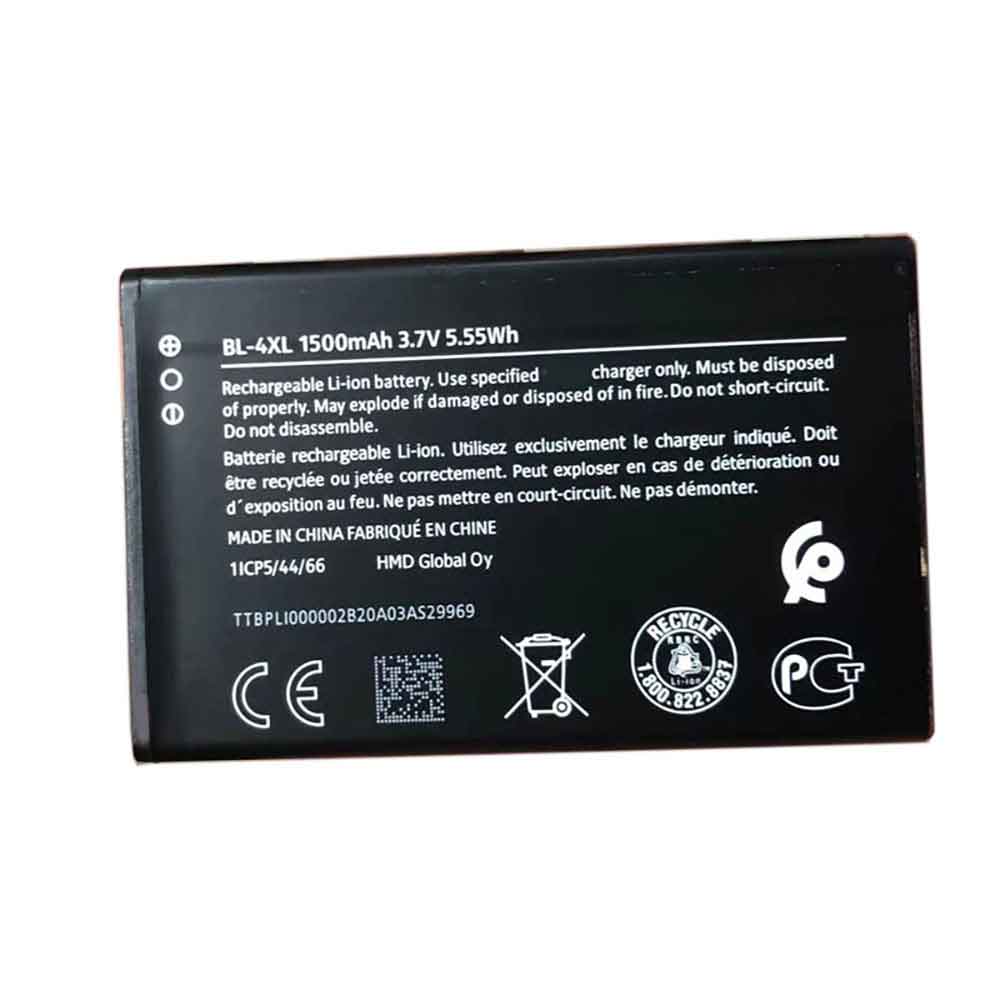 Batterie pour 1500mAh/5.55WH 3.7V BL-4XL