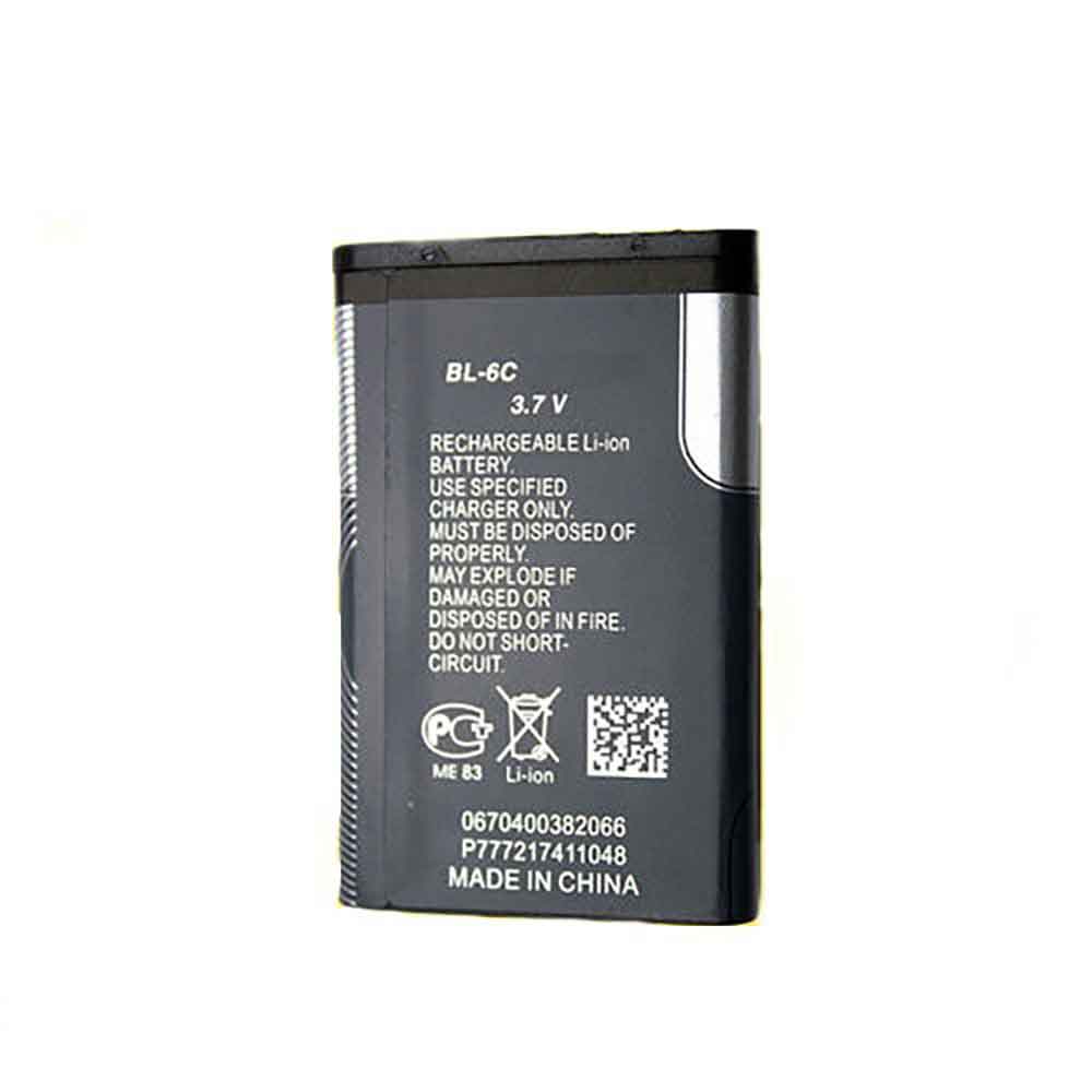 Batterie pour 1800mAh/6.6WH 3.7V BL-6C