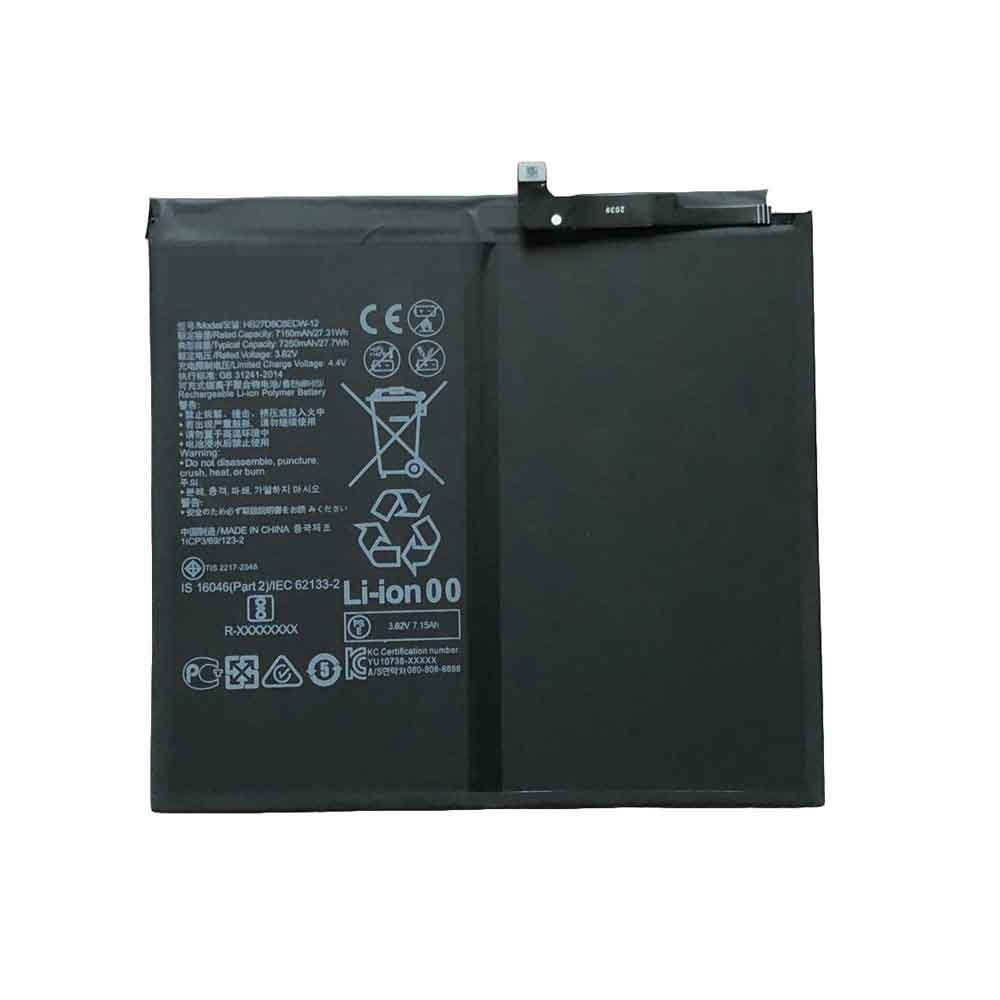 Batterie pour 7250mAh/27.7WH 3.82V 4.4V HB27D8C8ECW-12