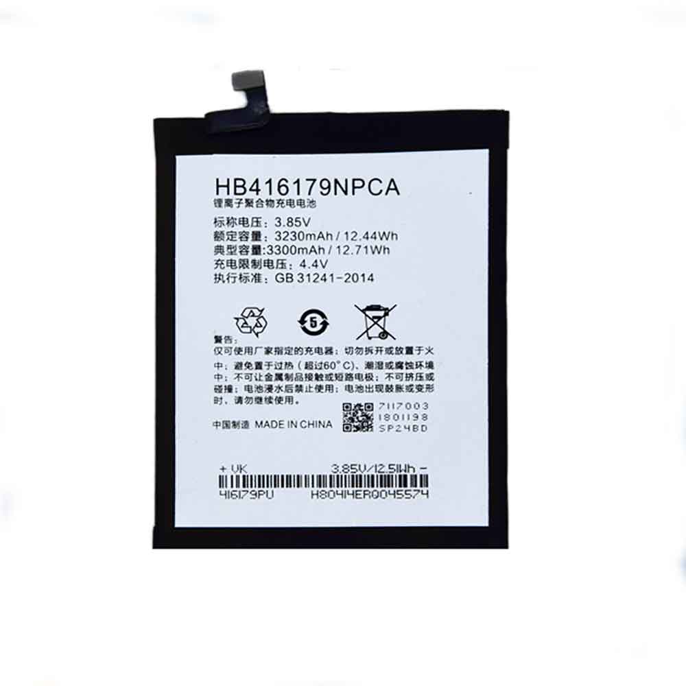 Batterie pour 3300mAh 3.85V HB416179NPCA