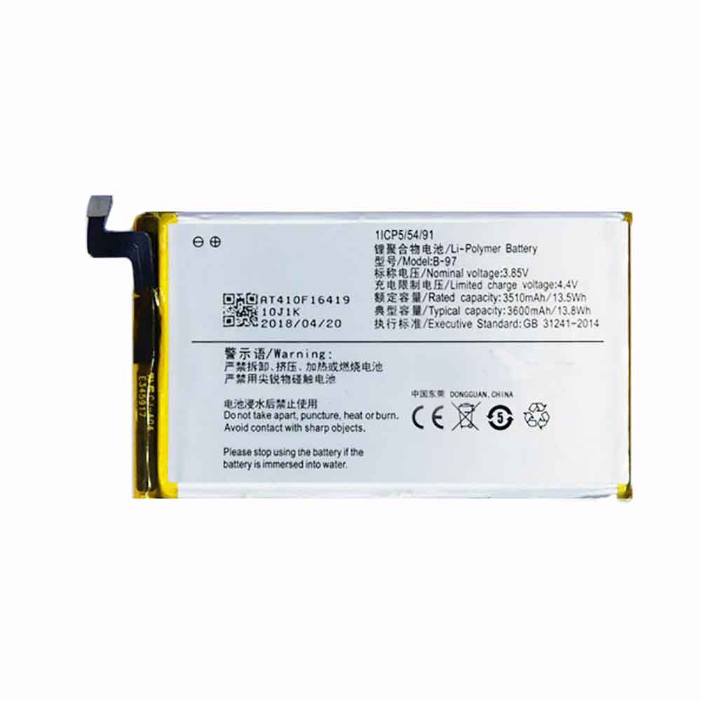 Batterie pour 3600mAh 3.85V B-97